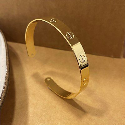Bracelete Inpirado Banhado em Ouro 18k