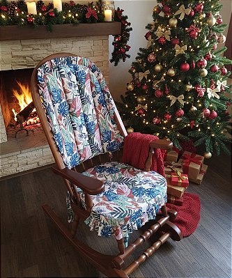 Cadeira De Balanço Florestano 1,18/40 X 64 X 50 Móveis De Gramado