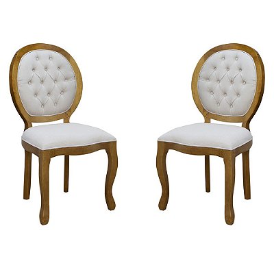 Cadeira Canadá  1,02 x  52 x 60 - ( 02 Unidades ) - Móveis 3D