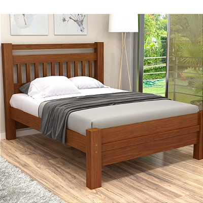 Cama de Casal 1,40 x 1,90 - (Móveis de Gramado)