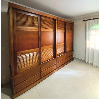 Guarda Roupas Veneziana 3,20 x 65 x 2,30 – ( 03 Portas de Correr ) - Móveis de Gramado