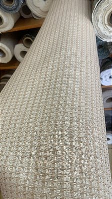Almofadas Tweed Ocre Para Cadeira de Balanço - Móveis De Gramado