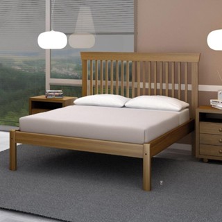 Cama de Madeira Maciça - Móveis de Gramado