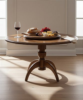 Mesa Redonda - Móveis de Gramado