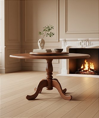 Mesa Redonda - Móveis de Gramado