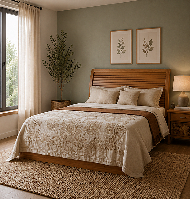 Cama Dallas 1,90 x 90 - Madeira Maciça - Móveis de Gramado