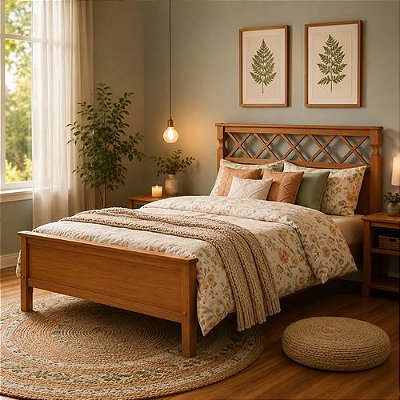 Cama Belissíma 1,90 x 1,10 - Móveis de Gramado