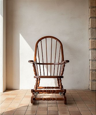 Cadeira de Balanço Piratini 1,18 x 50 x 50 - Móveis de Gramado