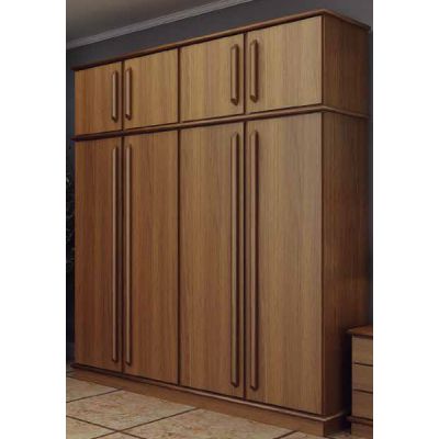 Roupeiro 2,00 x 55 x 2,30 – (04 Portas) - Madeira Maciça - Móveis de Gramado