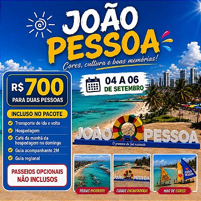 JOAO PESSOA 04 A 06 SETEMBRO