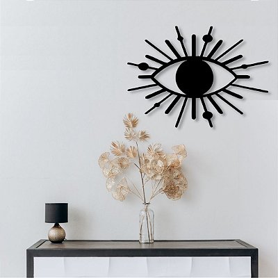 olho decoração em mdf