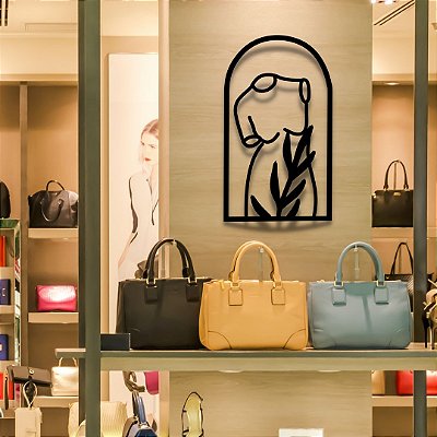 Manequim decoração em mdf