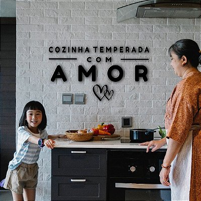 Cozinha temperada com amor