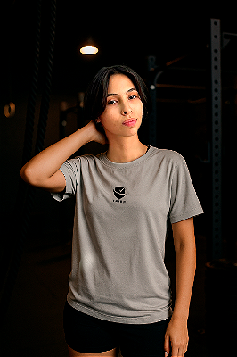 CAMISETA TRIBO DRY FIT CINZA