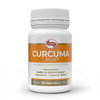 Curcuma Plus - 30 cap - Vitafor