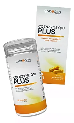 Coenzyme Q10 Plus com 60 cápsulas (Endogen)