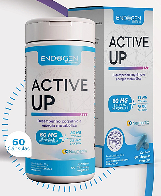 Active Up com 60 cápsulas (ENDOGEN)