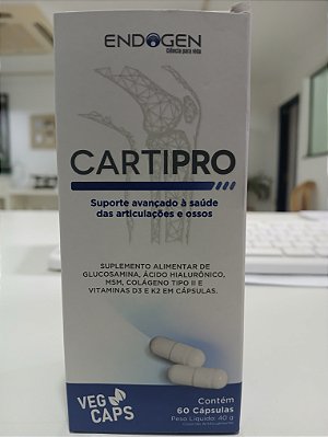 Cartipro com 60 cápsulas (ENDOGEN)