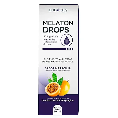Melaton Pure Drops sabor Maracujá 30ml (ENDOGEN)