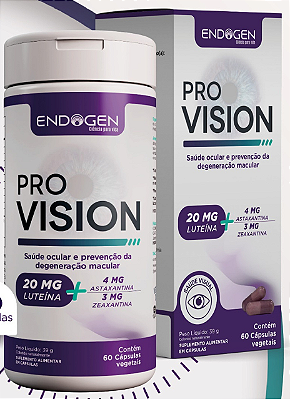 Pro Vision com 60 cápsulas (ENDOGEN)