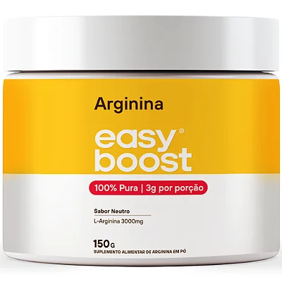 Arginina 100% Pura 150g (Easy Boost)
