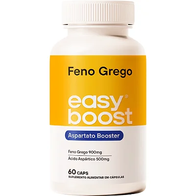 Feno Grego com 60 cap (Easy boost)