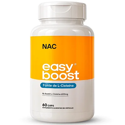 Nac 600mg com 60 capsúlas (Easy boost)