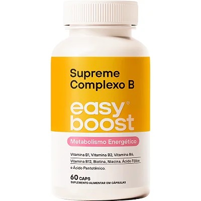 Supreme Complexo B com 60 capsúlas (Easy boost)