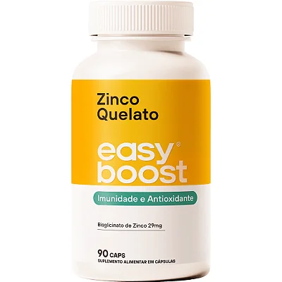 Zinco Quelato com 90 capsúlas (Easy boost)