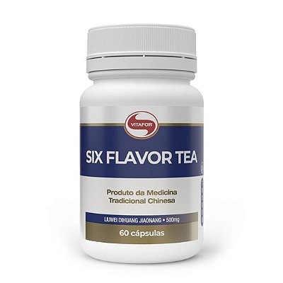 MTC Six Flavor Tea (Liuwei) com 60 cap de 500mg (Vitafor)