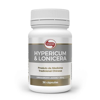 MTC Lonicera (Hypericum & Lonicera - Lianhuaqingwen) com 350mg com 36 cap (Vitafor)