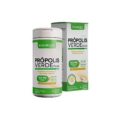 Própolis Verde Plus com 60 cápsulas ( Endogen )