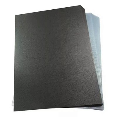 Capa plástica para encadernação A4