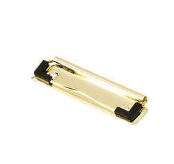 Presilha para prancheta 10cm dourada