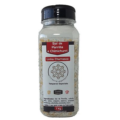Sal de Parrilla Premium com Chimichurri