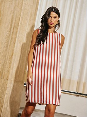 Vestido Luana Listrado Listrado Listrado