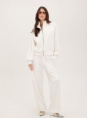 Coordenado Gabriela Malha Off White