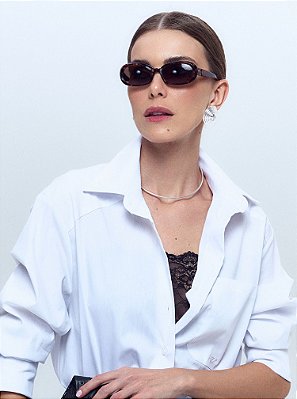 Top Camilla Renda Preto
