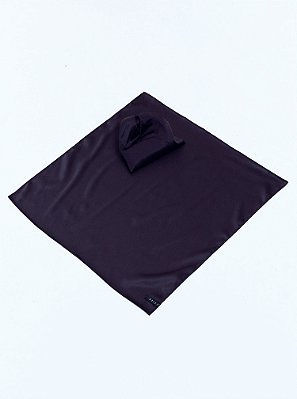 Lenço Karina Acetinado Preto