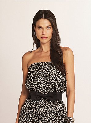 Cinto Bow Laço Frontal Preto