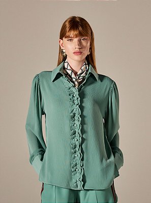 Camisa Jasmim Verde