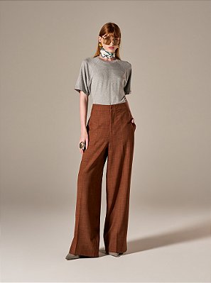 Calça Lírio Marrom