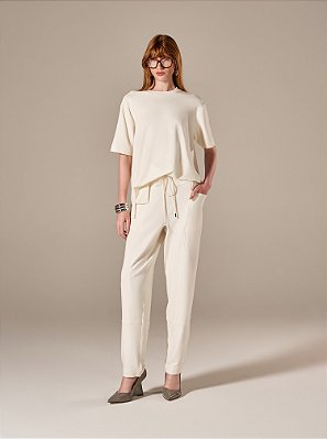 Conjunto Moletinho Lisianthus Off White