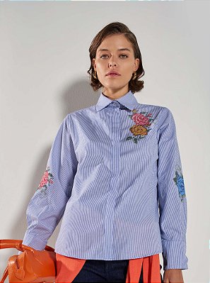 Camisa Tricoline Patricia Listra