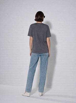 T-Shirt Algodão Lara Mescla