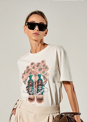 T-Shirt Emanuelle Off White