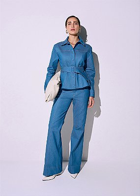 Calça Jeans Alfaiataria Deia