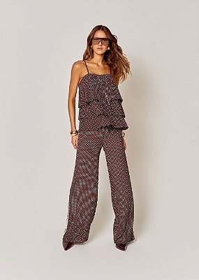 Calça Chiffon Lolla Poá
