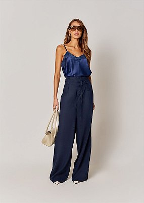 Calça Linho Blend Beca Marinho
