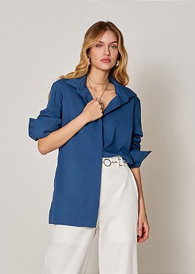 Camisa Tricoline Deise Marinho